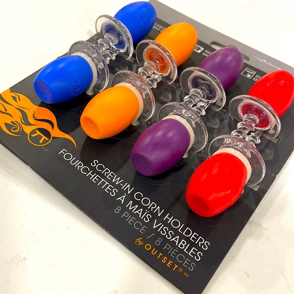 MWT Outset Screw-In Corn 🌽 Holders - Picture 3 of 5